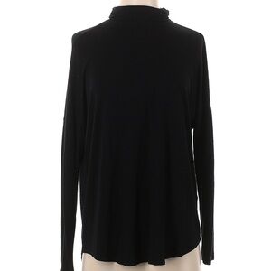 Eileen Fisher Black Long Sleeve Turtleneck